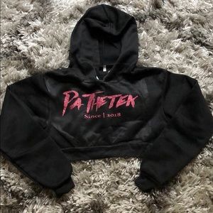 Crop Top women hoodie Pathetek designer